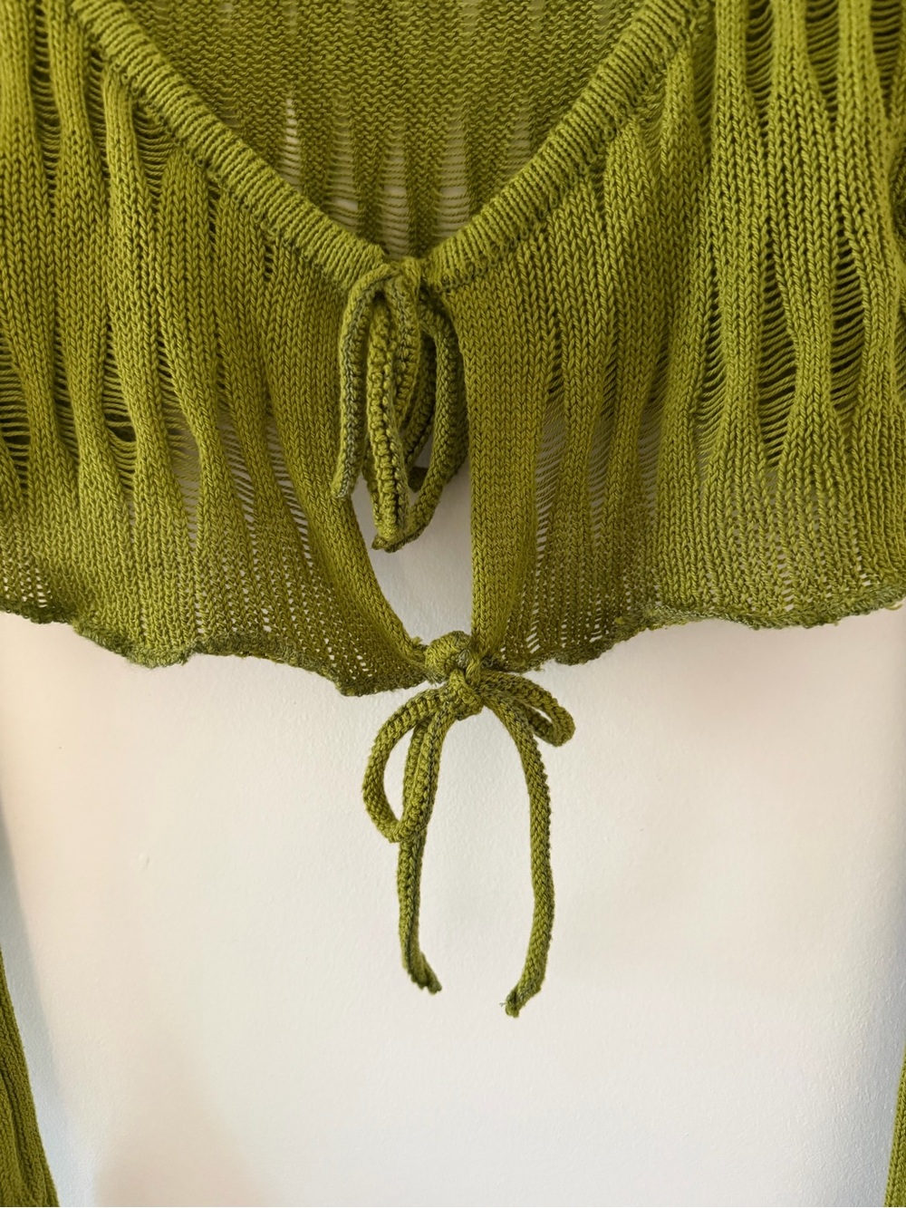 REVOLVE x TG Botanical Dolores Bolero Semi Sheer Organic Cotton - Picture 10 of 12